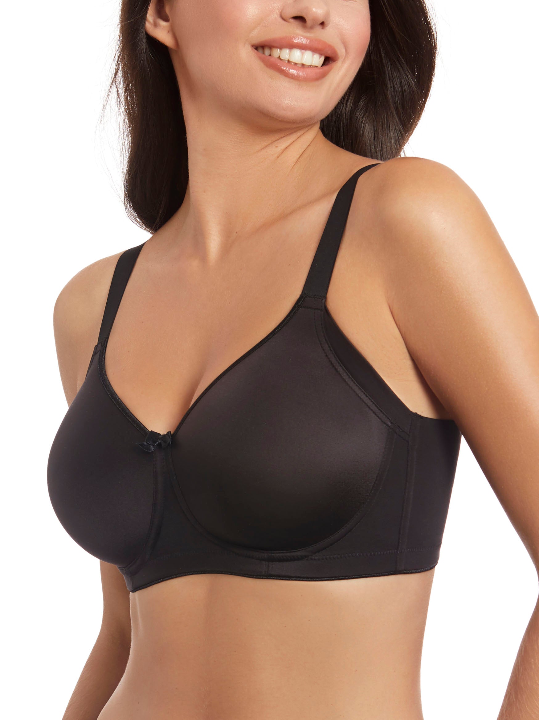 SELENE Marla Reggiseno Donna Senza Ferretto Fascia Alta Effetto Seta