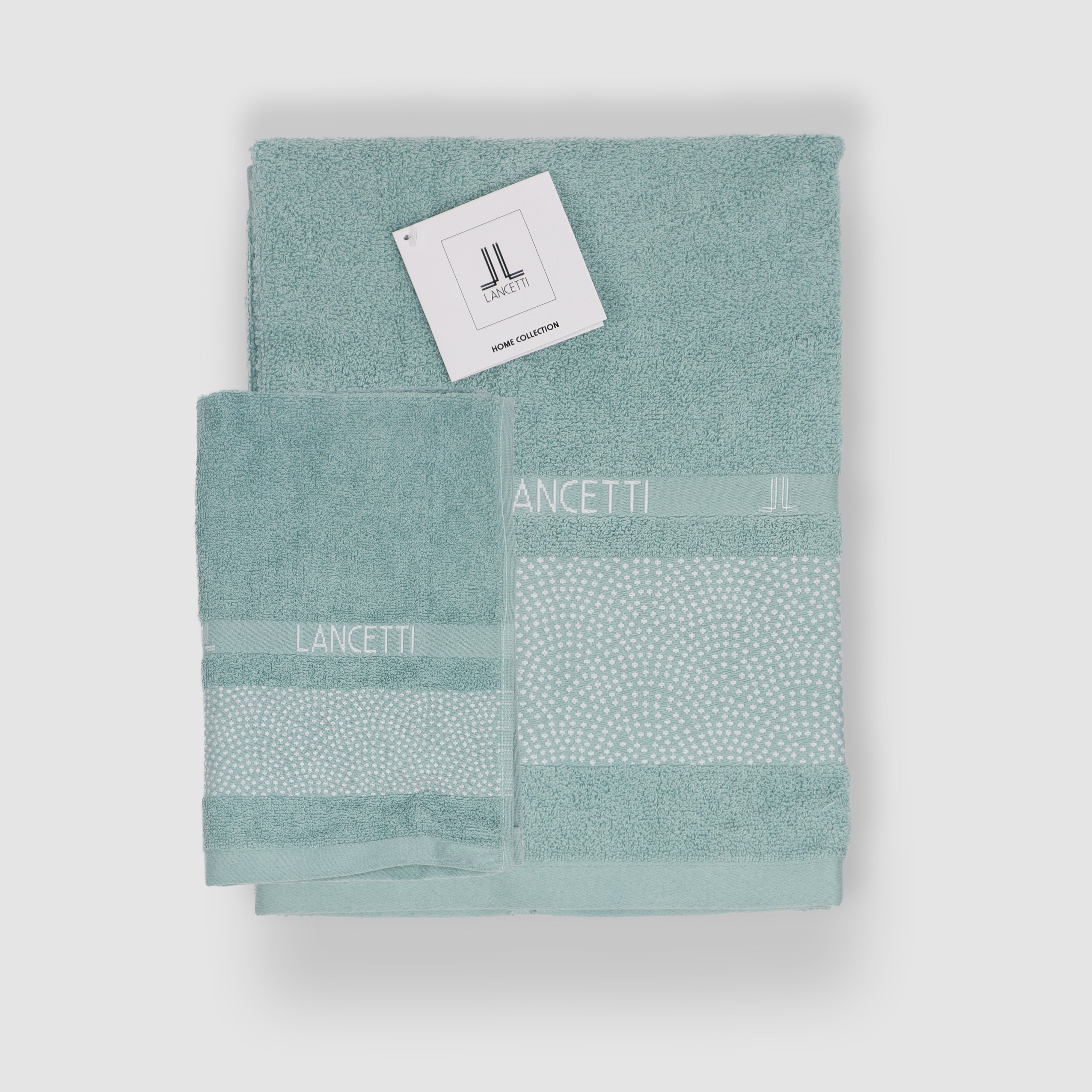 LANCETTI Set 1+1 Asciugamano+Ospite Jfa22395