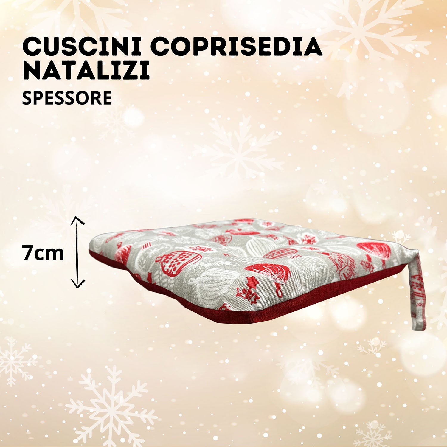 Copia di CUSCINI COPRISEDIA NATALIZI TARTAN SCOZZESE &#8211; 1