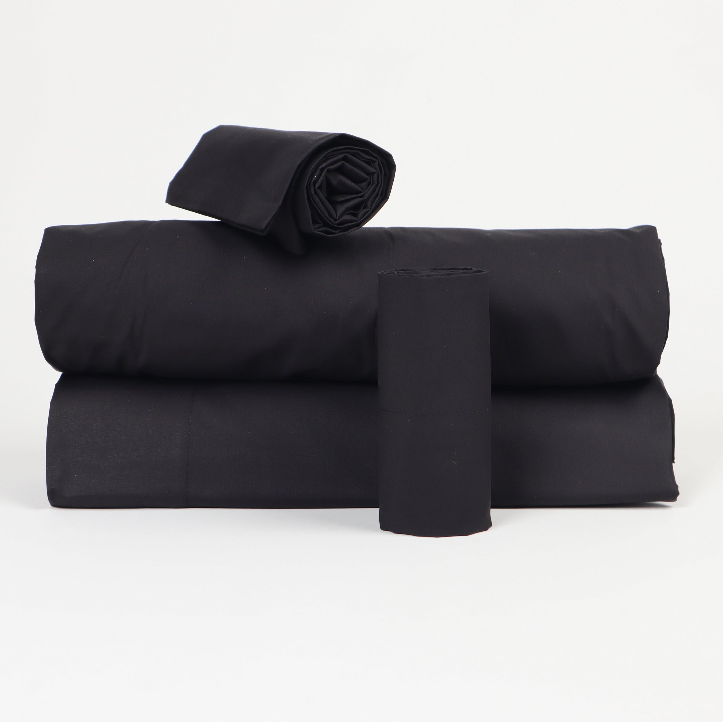 Lancetti Completo Letto Matrimoniale in Cotone Percalle Con Federa a 3 Volant