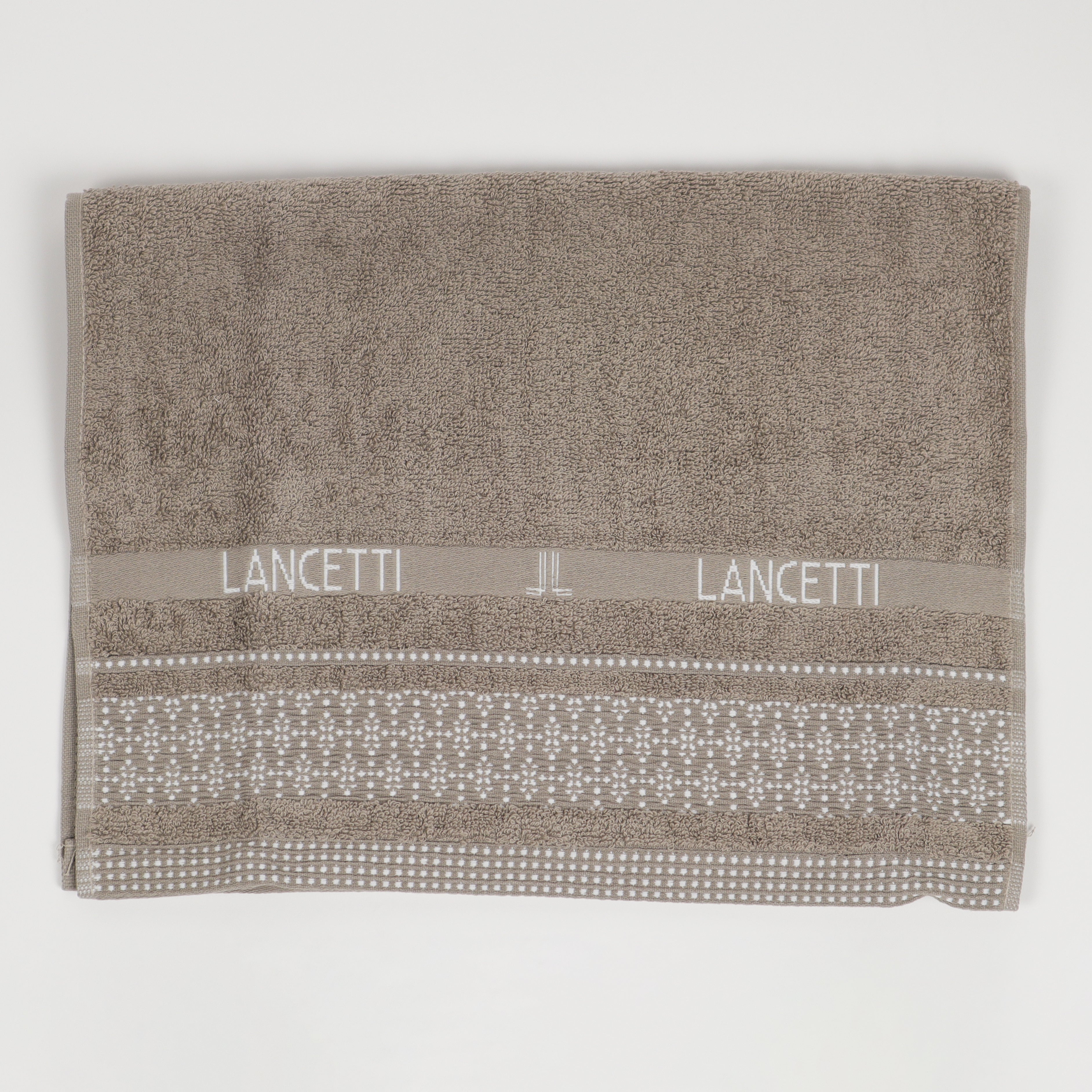LANCETTI Set 1+1 Asciugamano+Ospite Jfa23968