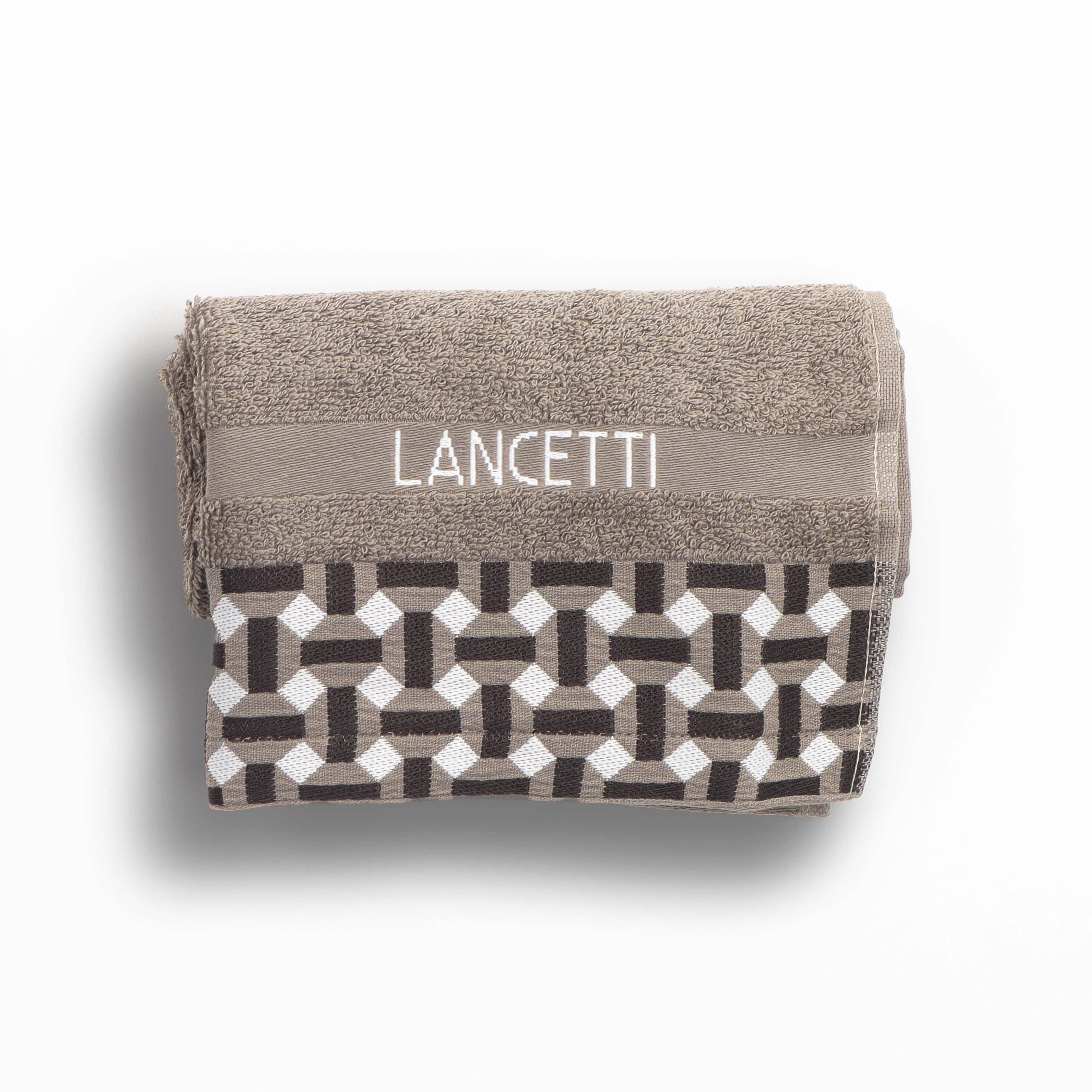 LANCETTI Set 1+1 Asciugamano+Ospite Jfa22472