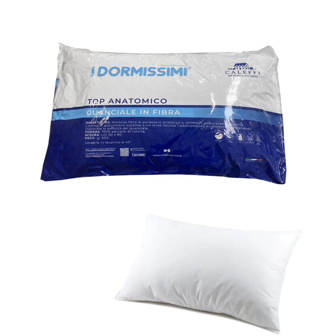 Caleffi guanciale in fibra TOP ANATOMICO