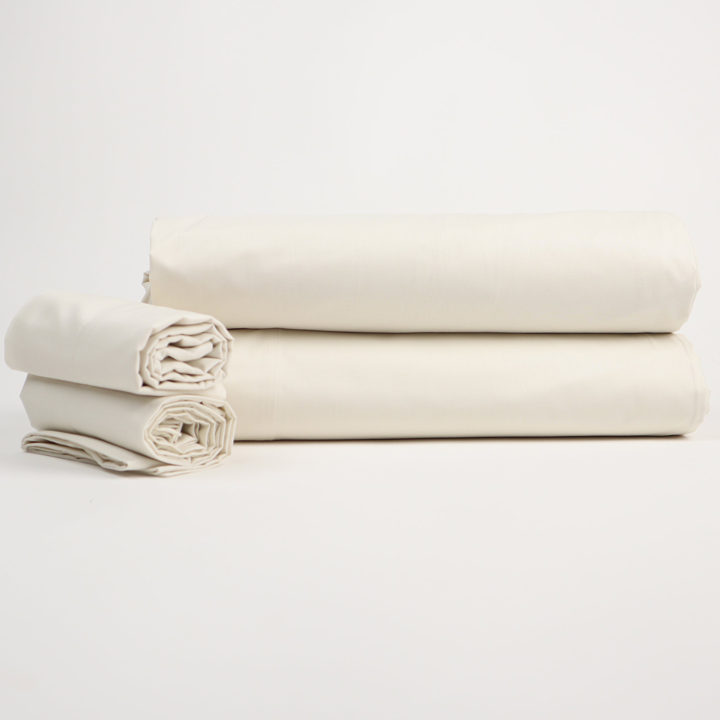 Lancetti Completo Letto Matrimoniale in Cotone Percalle Con Federa a 3 Volant