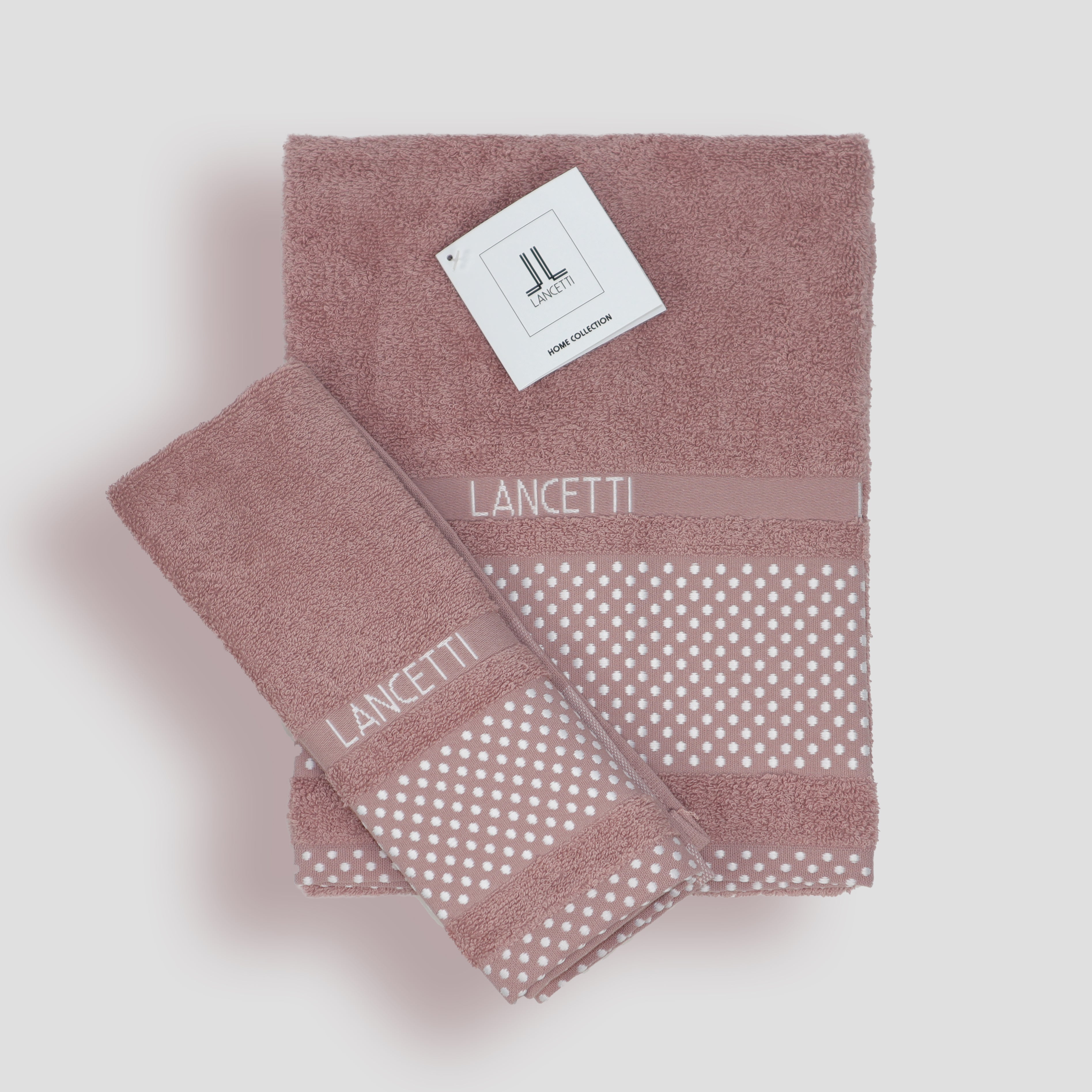 LANCETTI Set 1+1 Asciugamano+Ospite Jfa22406