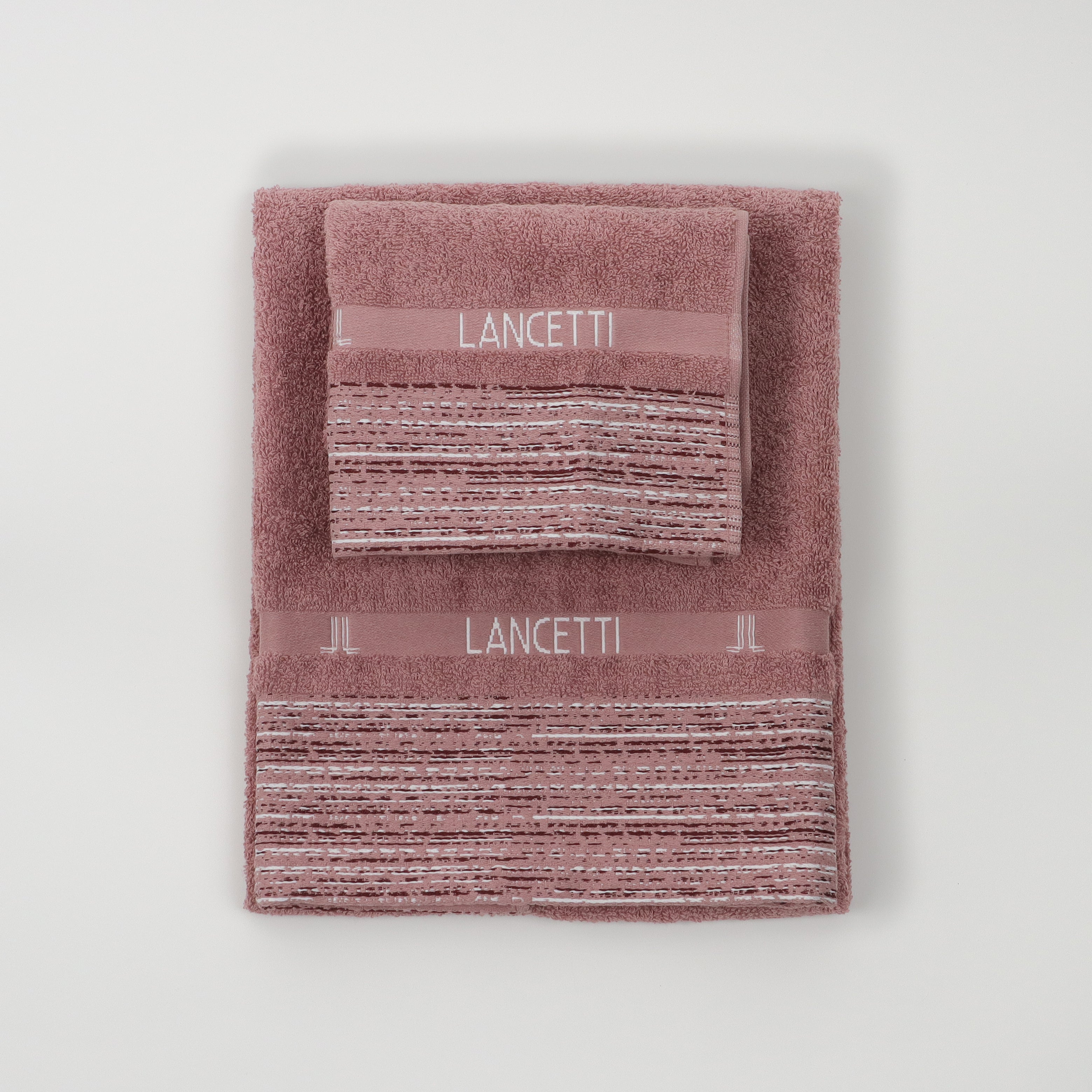 LANCETTI Set 1+1 Asciugamano+Ospite Jfa22390