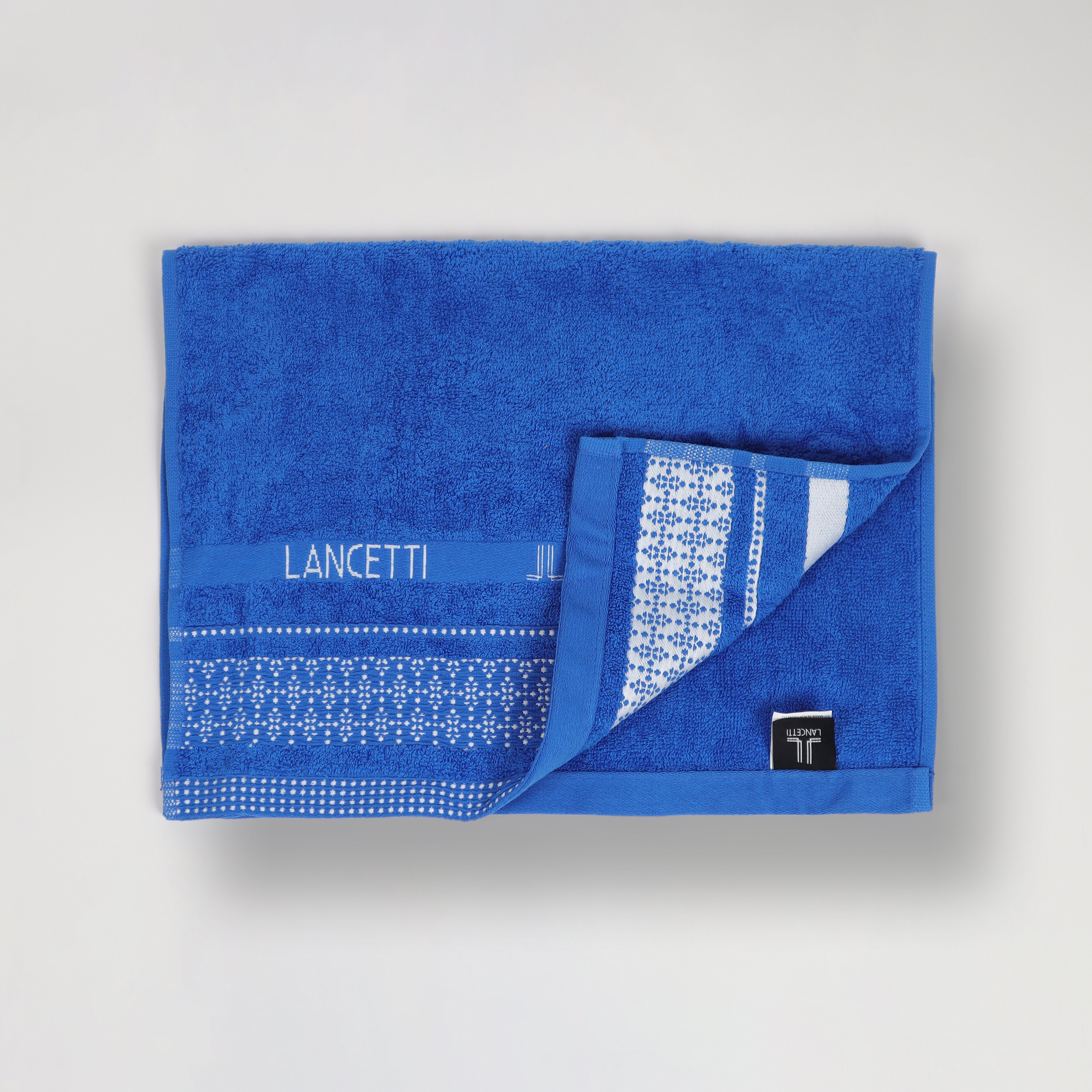 LANCETTI Set 1+1 Asciugamano+Ospite Jfa23968