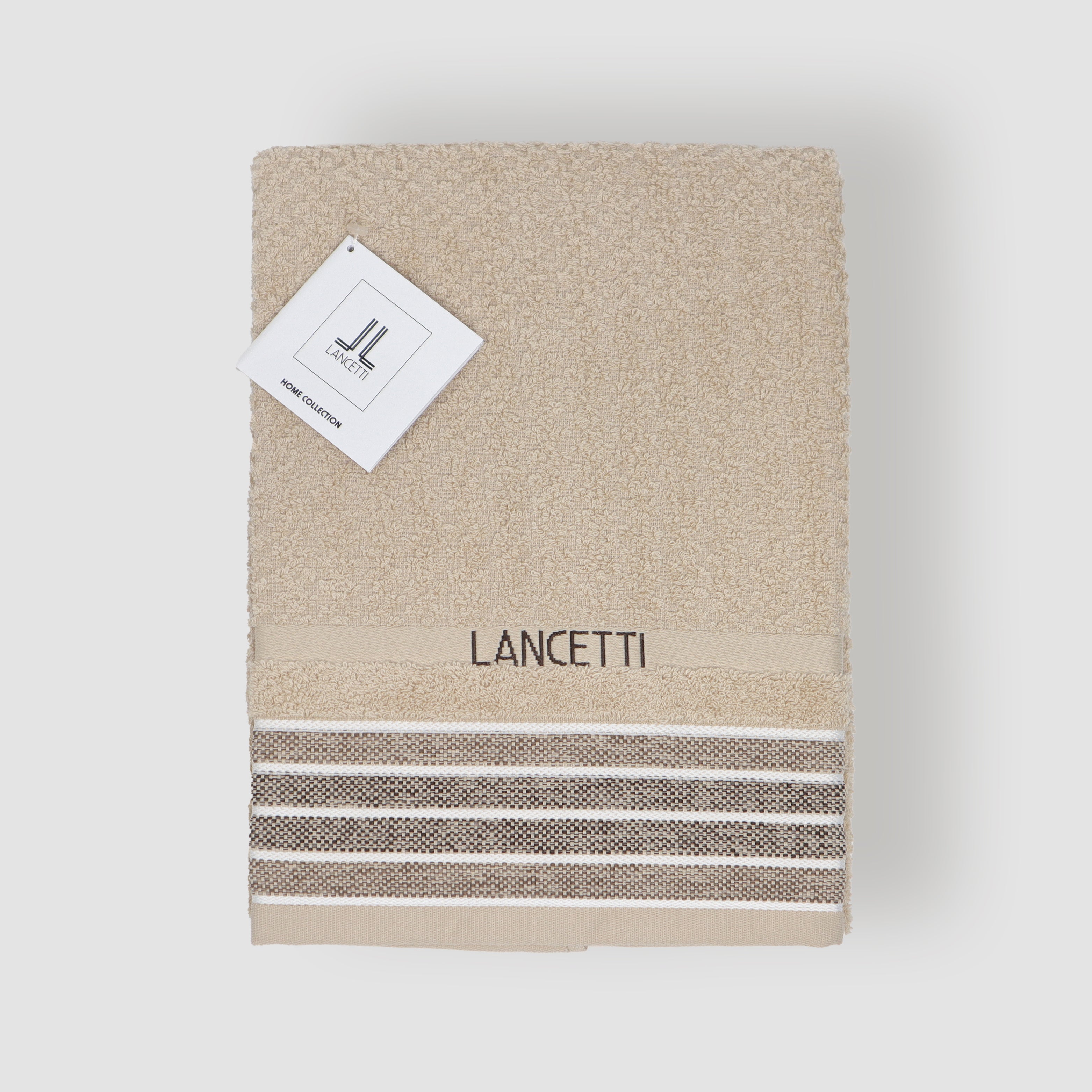 LANCETTI Set 1+1 Asciugamano+Ospite Jfa23497