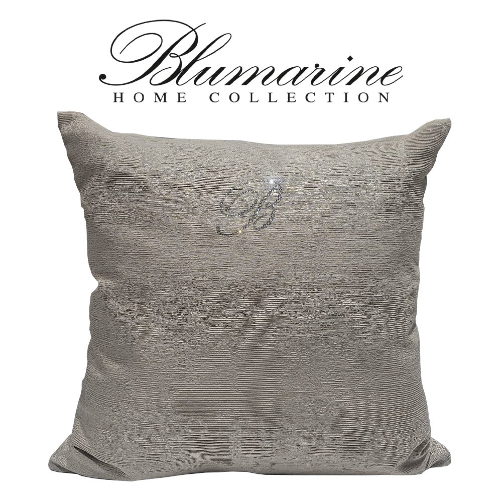 Blumarine Cuscino Respiro con logo in Swarovski