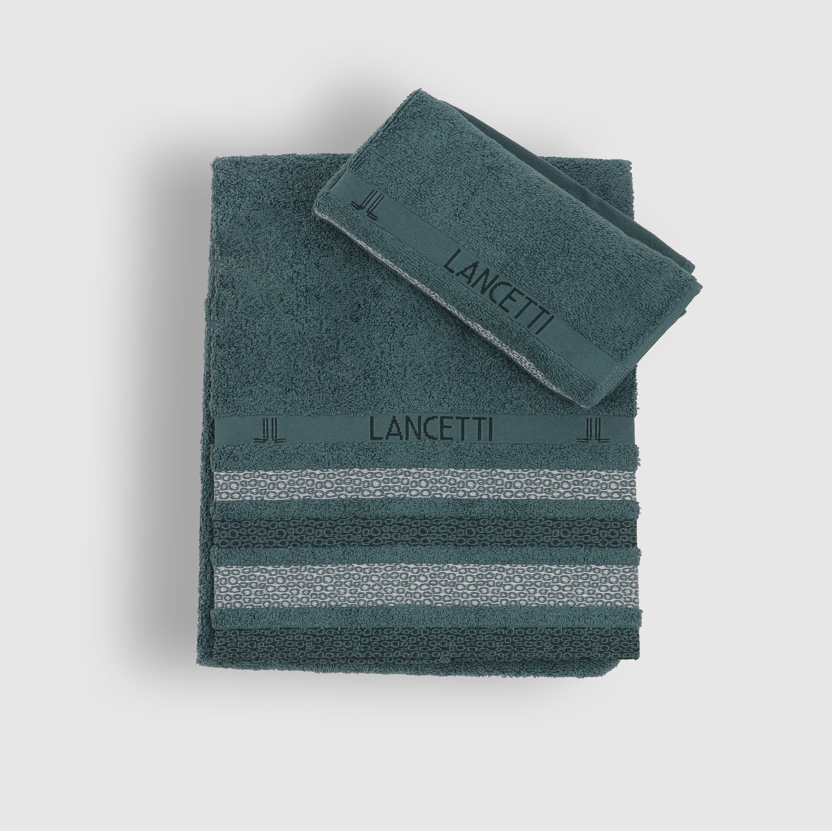 LANCETTI Set 1+1 Asciugamano+Ospite Jfa22394