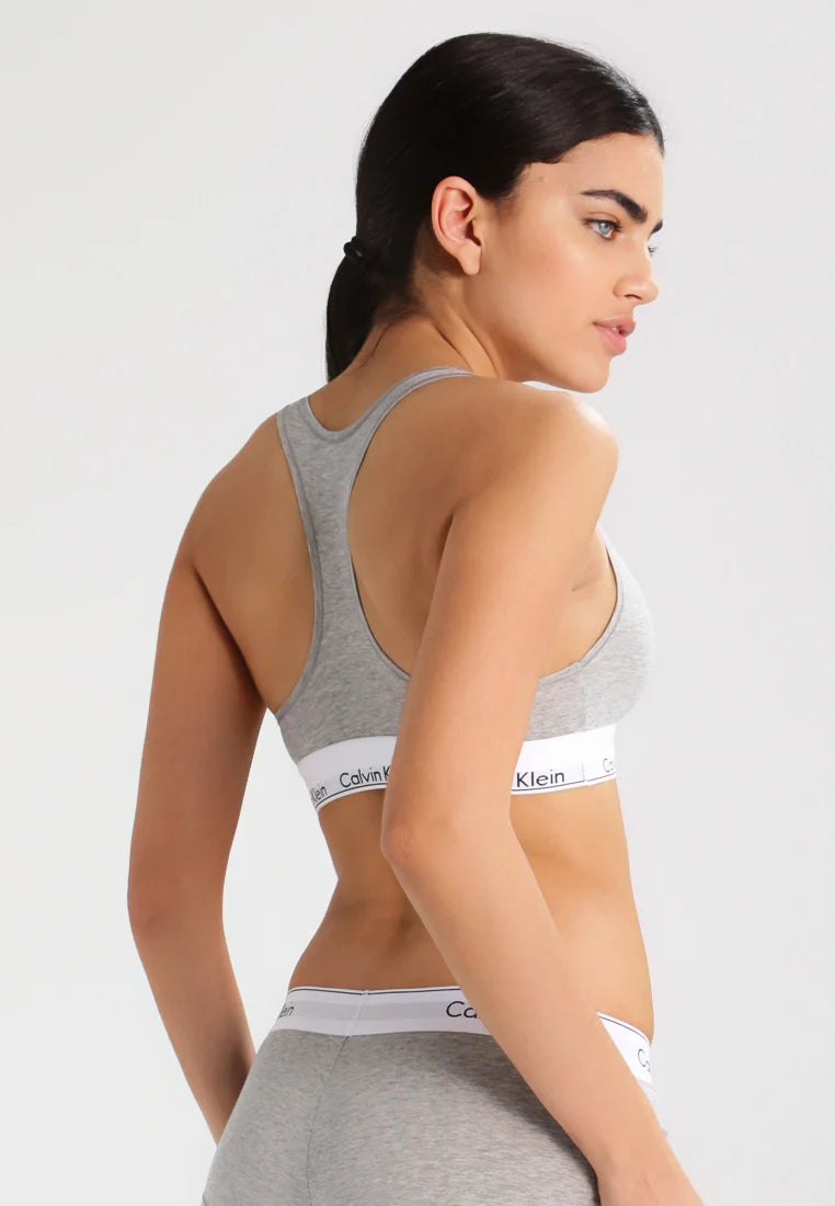 Calvin Klein Bralette SENZA COPPE Grigio 020