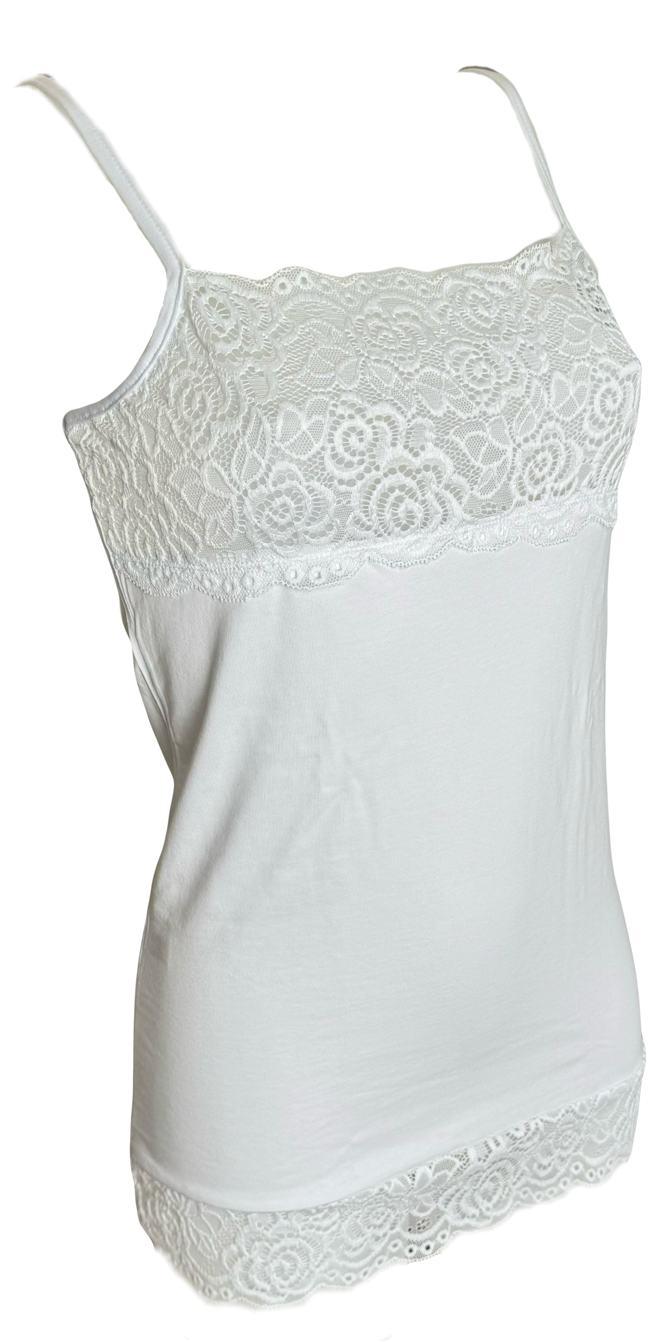 Irge Canotta Spalla Stretta Bielastico Pizzo art.17