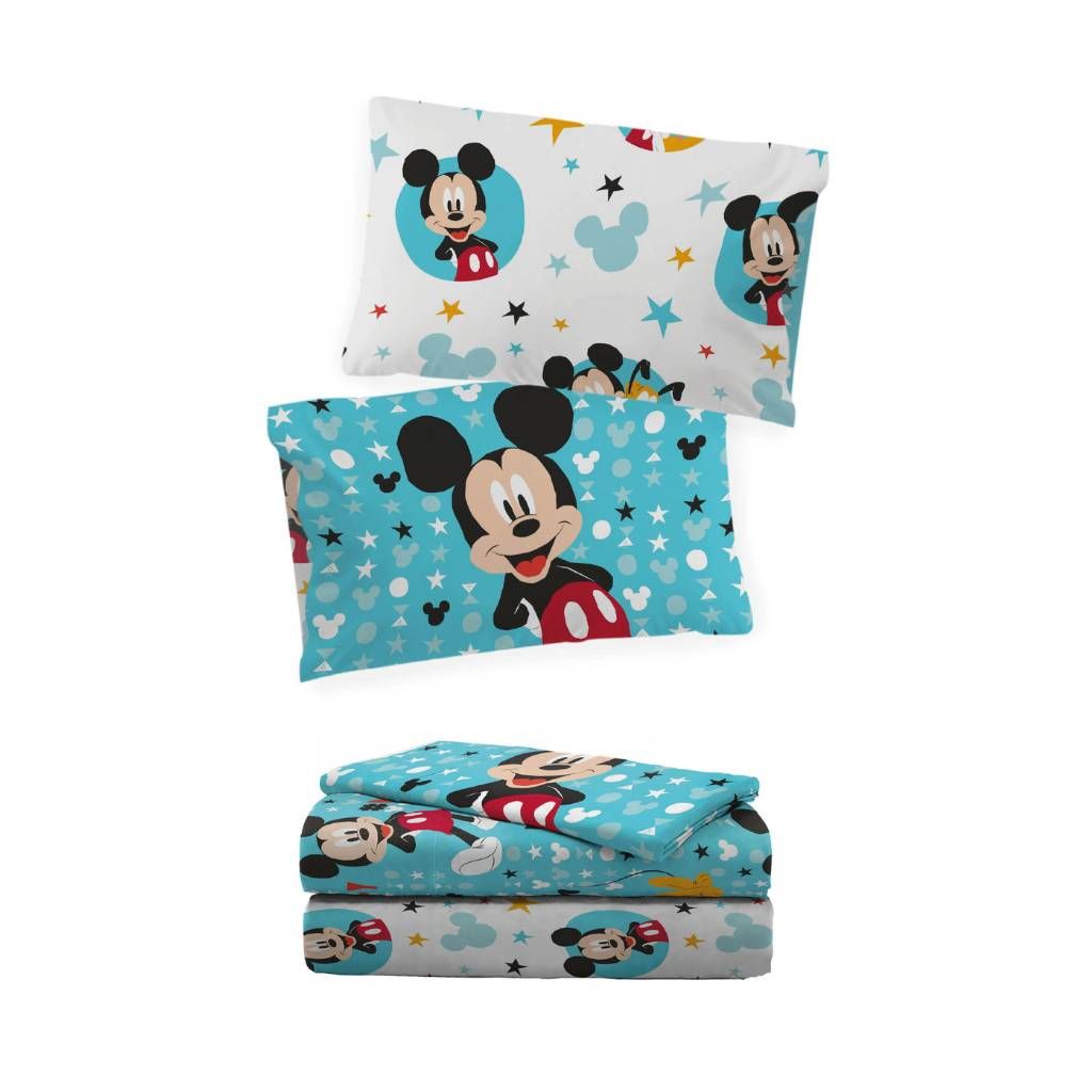 NOVIA Completo Lenzuola MICKEY MOUSE  By Disney Home