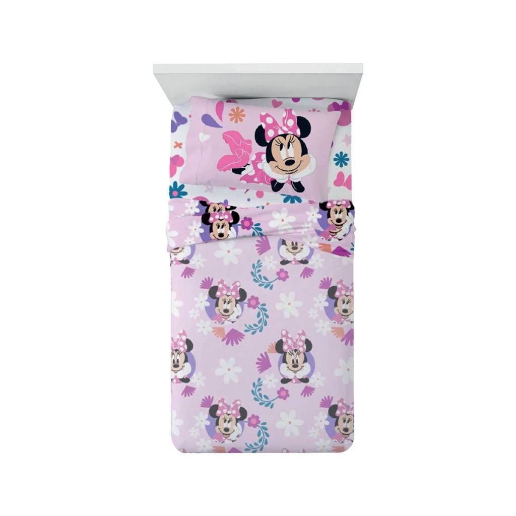 NOVIA Completo Lenzuola MINNIE MOUSE By Disney Home
