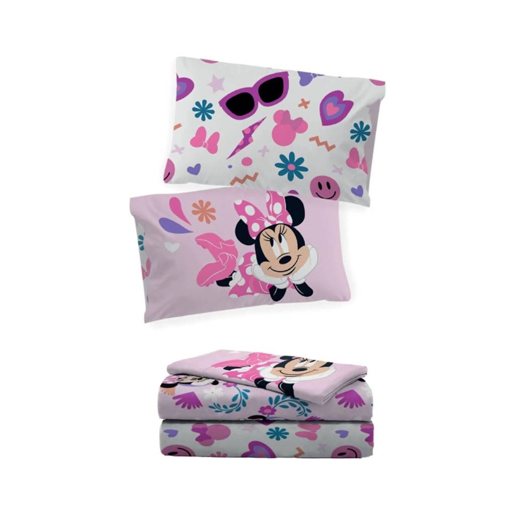 NOVIA Completo Lenzuola MINNIE MOUSE By Disney Home