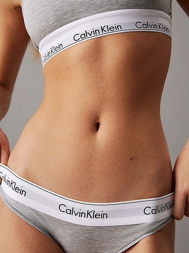 Slip classici - Icon Cotton Modal Bikini Cod. 0000F3787E020 Grigio