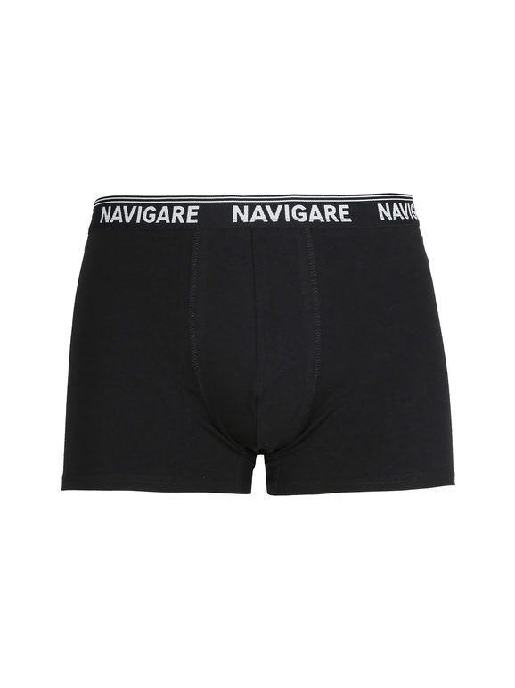 Navigare Boxer Uomo Cotone Elasticizzato Elastico Esterno Art. 573/E
