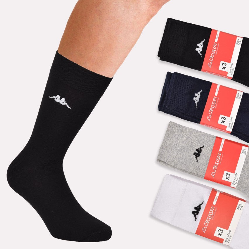 Kappa Calze uomo a elasticizzate 3 paia k546