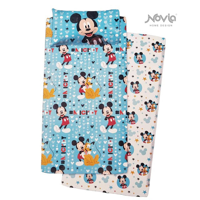 NOVIA Completo Lenzuola MICKEY MOUSE  By Disney Home