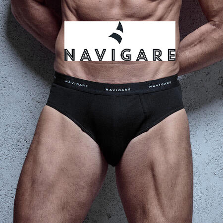 NAVIGARE 3 Pezzi Slip uomo in cotone elasticizzato 102T