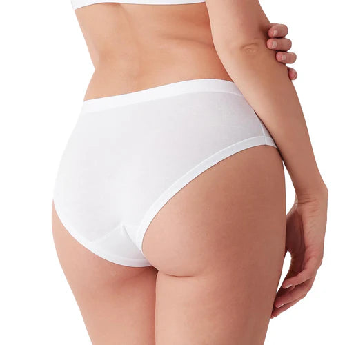 COTONELLA 6 Pezzi Slip Donna  3363 Midi in Cotone Bielastico