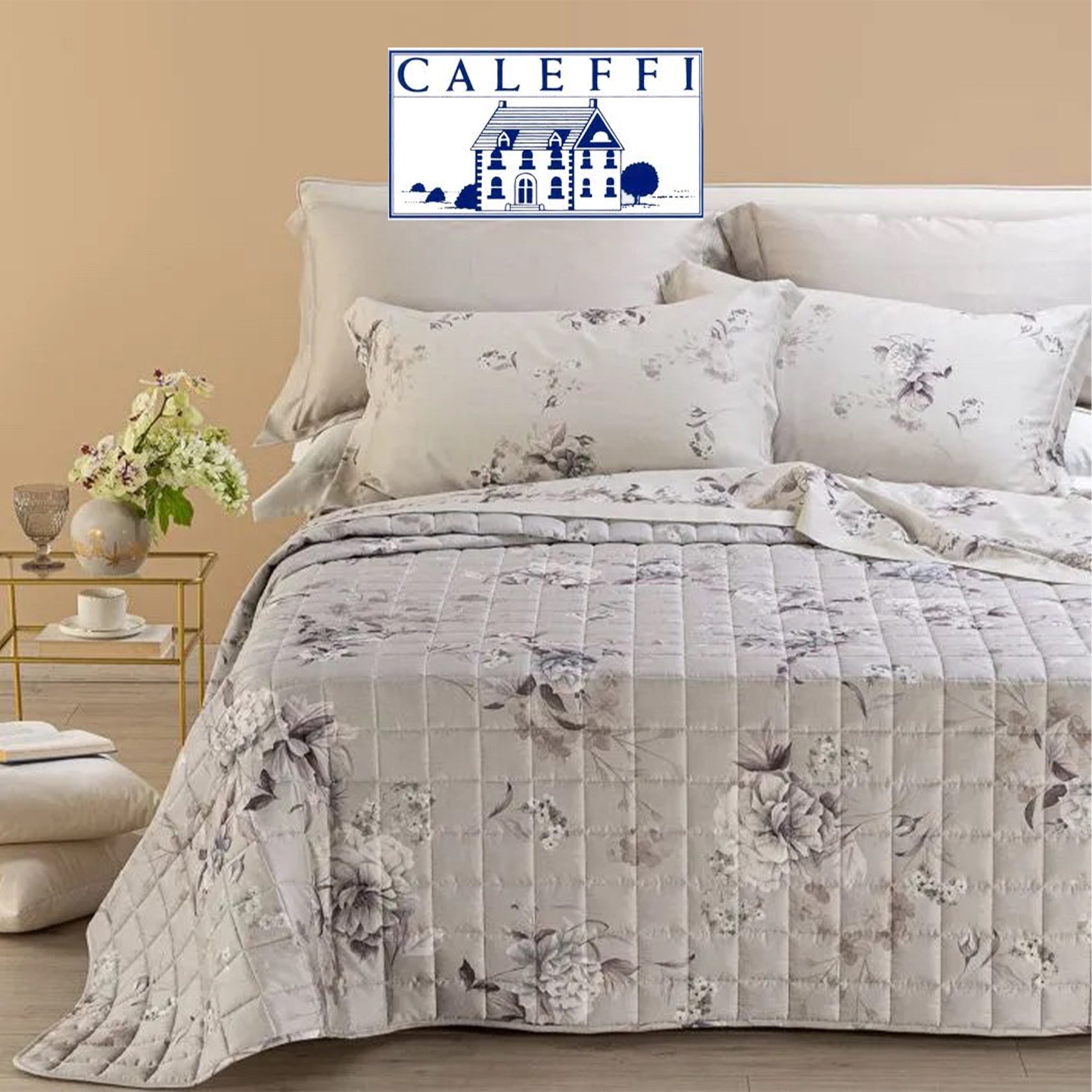 Caleffi-Trapuntino Copriletto Matrimoniale CHIARO DI LUNA