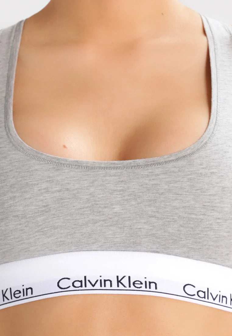 Calvin Klein Bralette SENZA COPPE Grigio 020