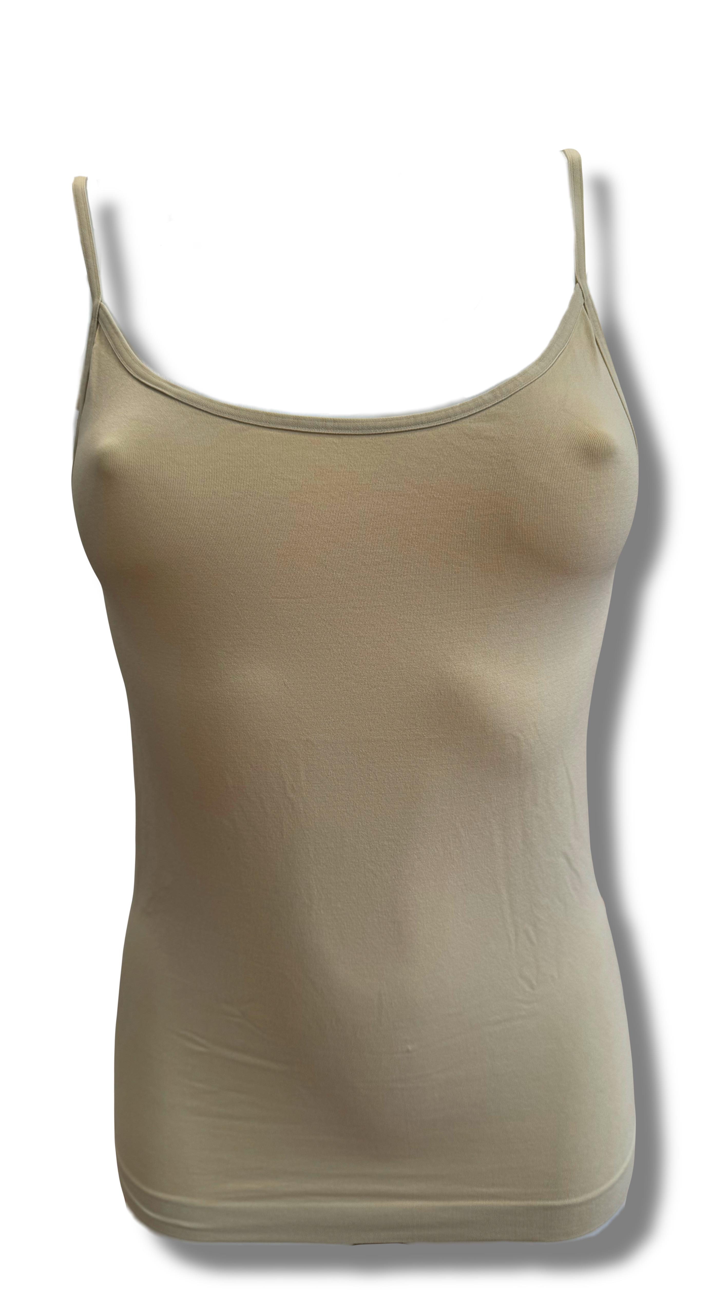 ILARY  Canotta Spallina Stretta Microfibra Donna Cod. 001