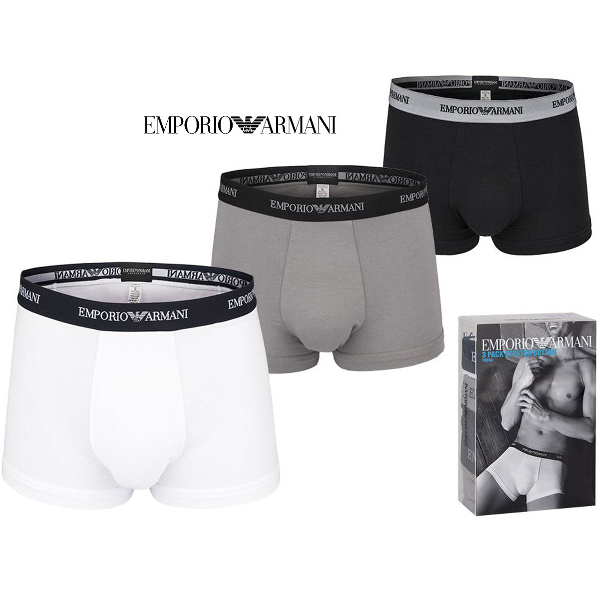 Emporio Armani Underwear Cod.111357 CC717 3 Pack