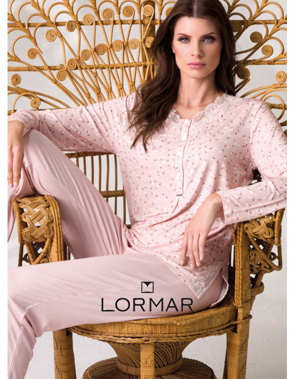 LORMAR Pigiama serafino - Serie ENSEMBLE