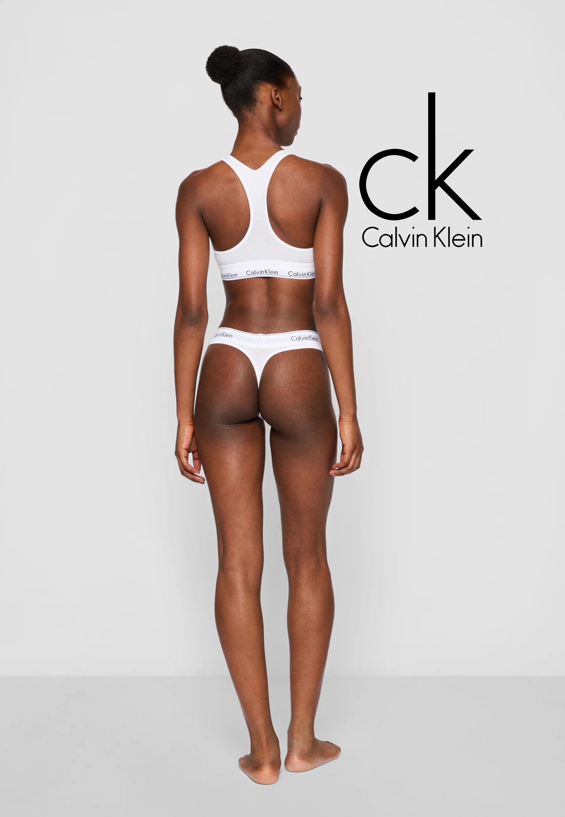 Perizoma - Icon Cotton Modal Thong Cod. 0000F3786E100 Bianco