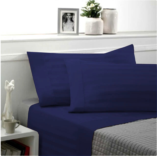 NOVIA Completo Letto Zefiro In 100% Raso di Cotone