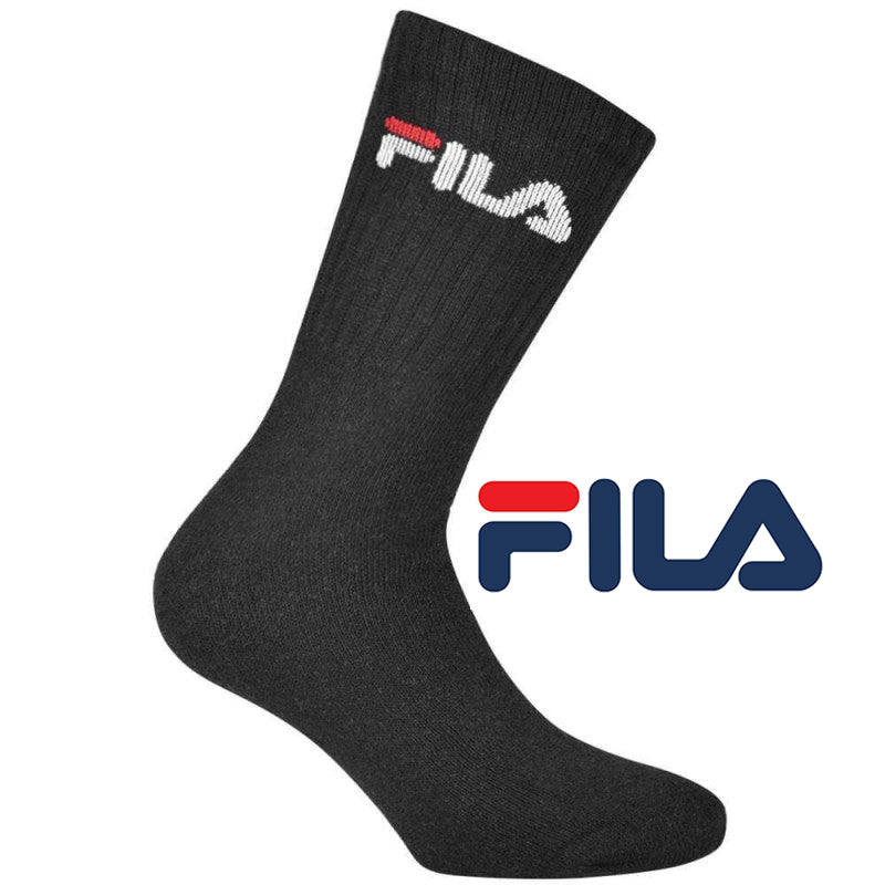 FILA - Calza Tennis F9505 unisex elasticizzate cotone 3 paia