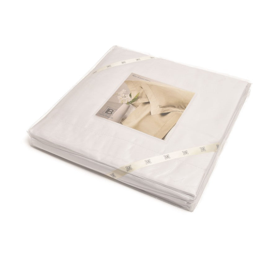 Completo letto Artemisia matrimoniale lenzuola in raso di cotone Laura Biagiotti