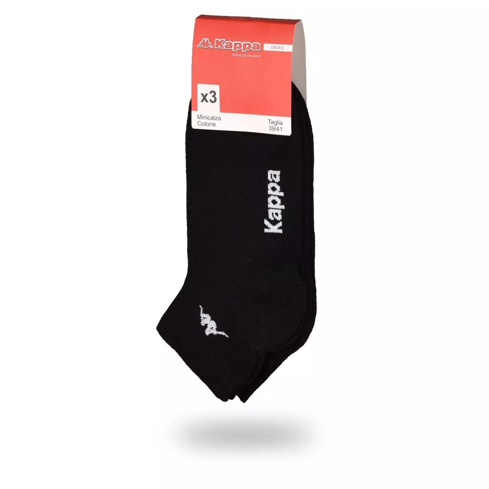 KAPPA CALZINI  ART. K004 UNISEX CALZINO CORTO IN JERSEY COTONE
