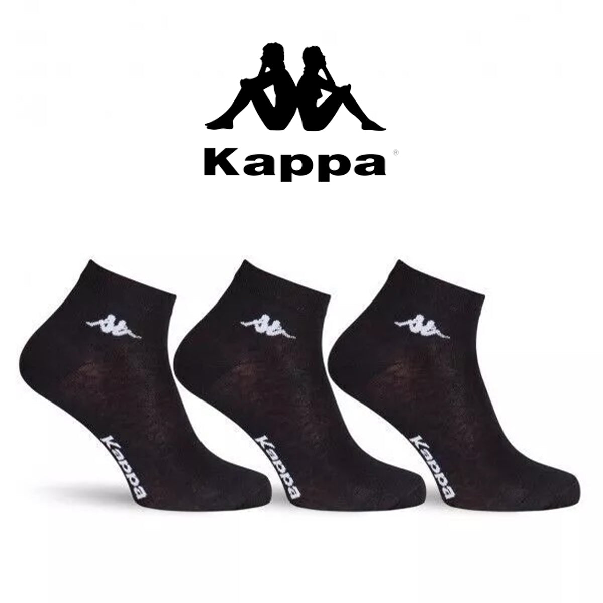 KAPPA CALZINI  ART. K004 UNISEX CALZINO CORTO IN JERSEY COTONE