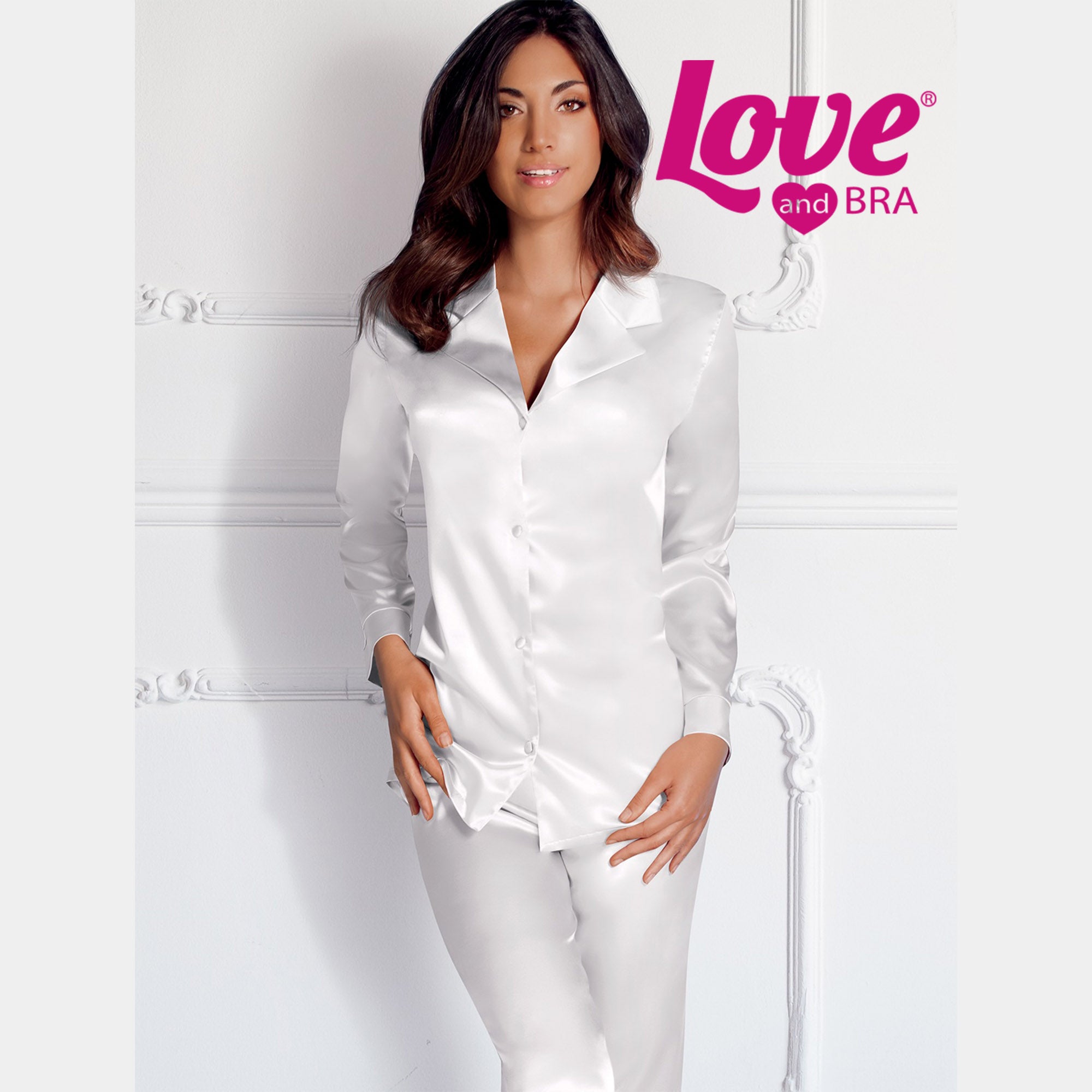 Love and Bra Pigiama in Satin ASIA