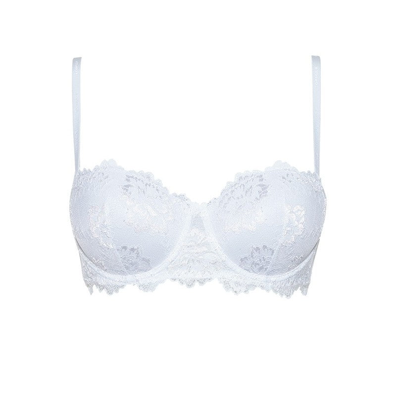Lormar Reggiseno A Balconcino In Pizzo Deluxe Fascia Lormar Coppa B