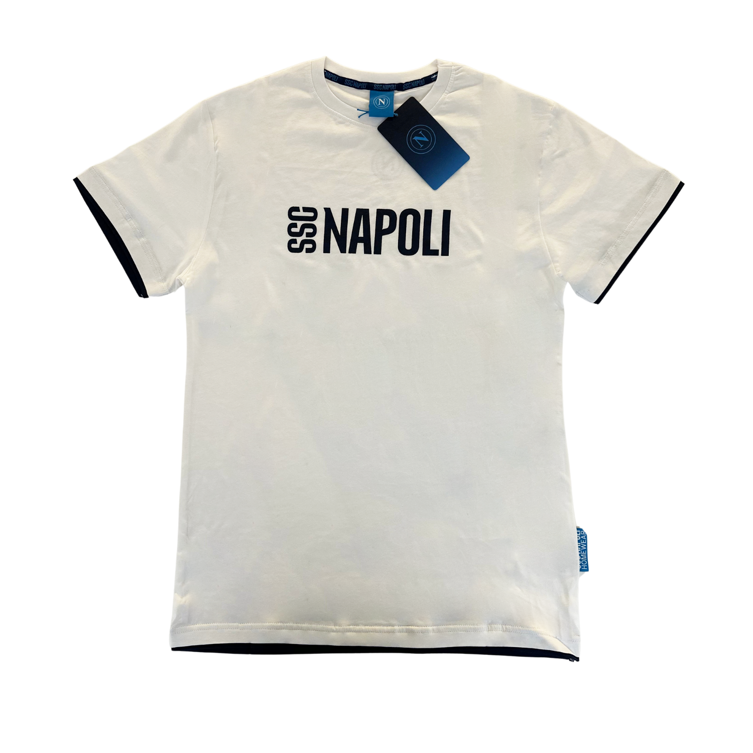 Maglia t-shirt cotone 100% official hermet ssc napoli N002