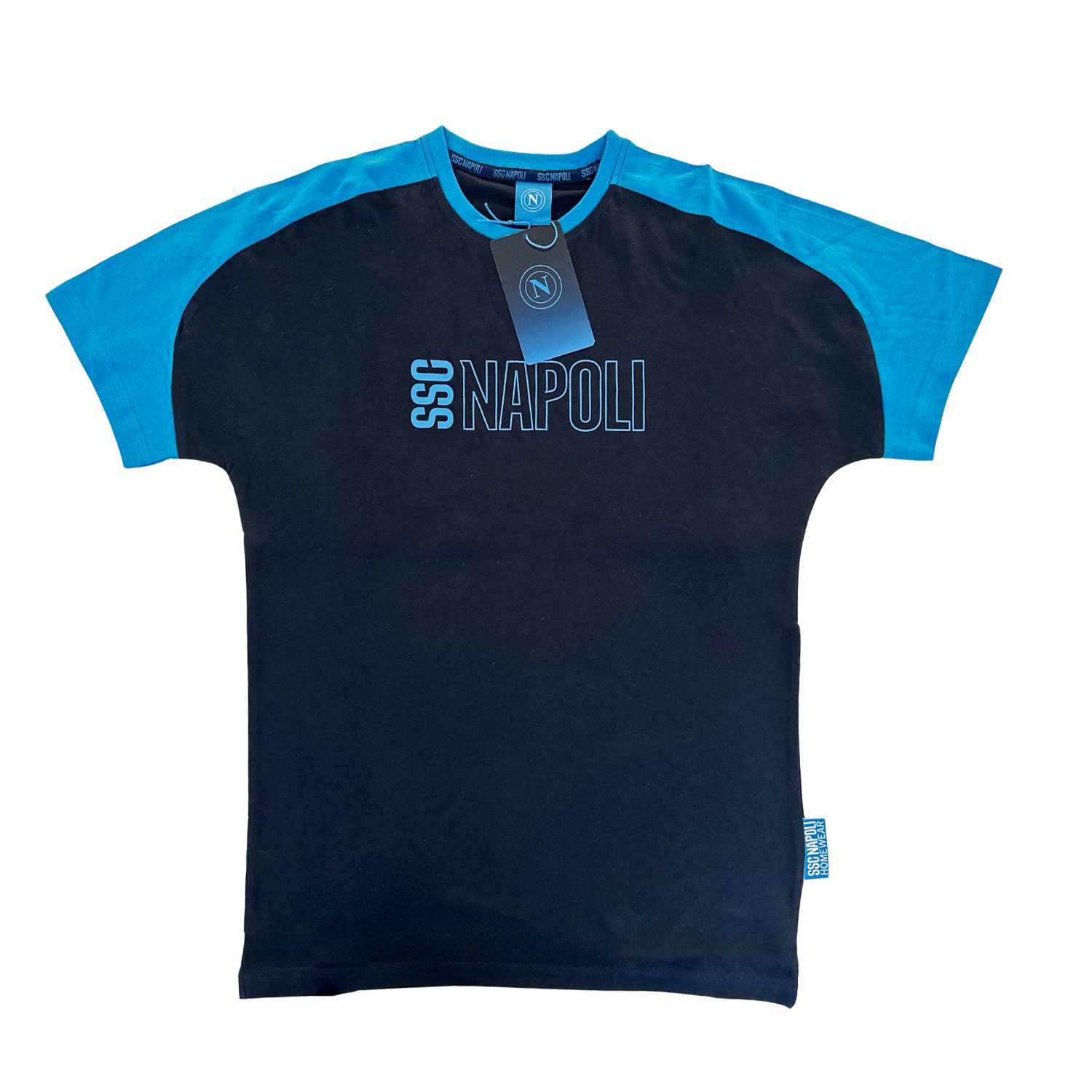 Maglia t-shirt cotone 100% official hermet ssc napoli N003