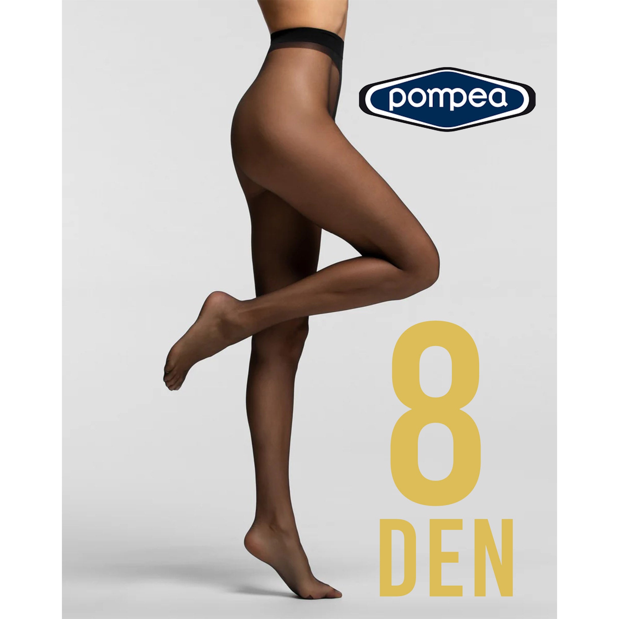 POMPEA Collant 8 denari Comfort Studio Velati