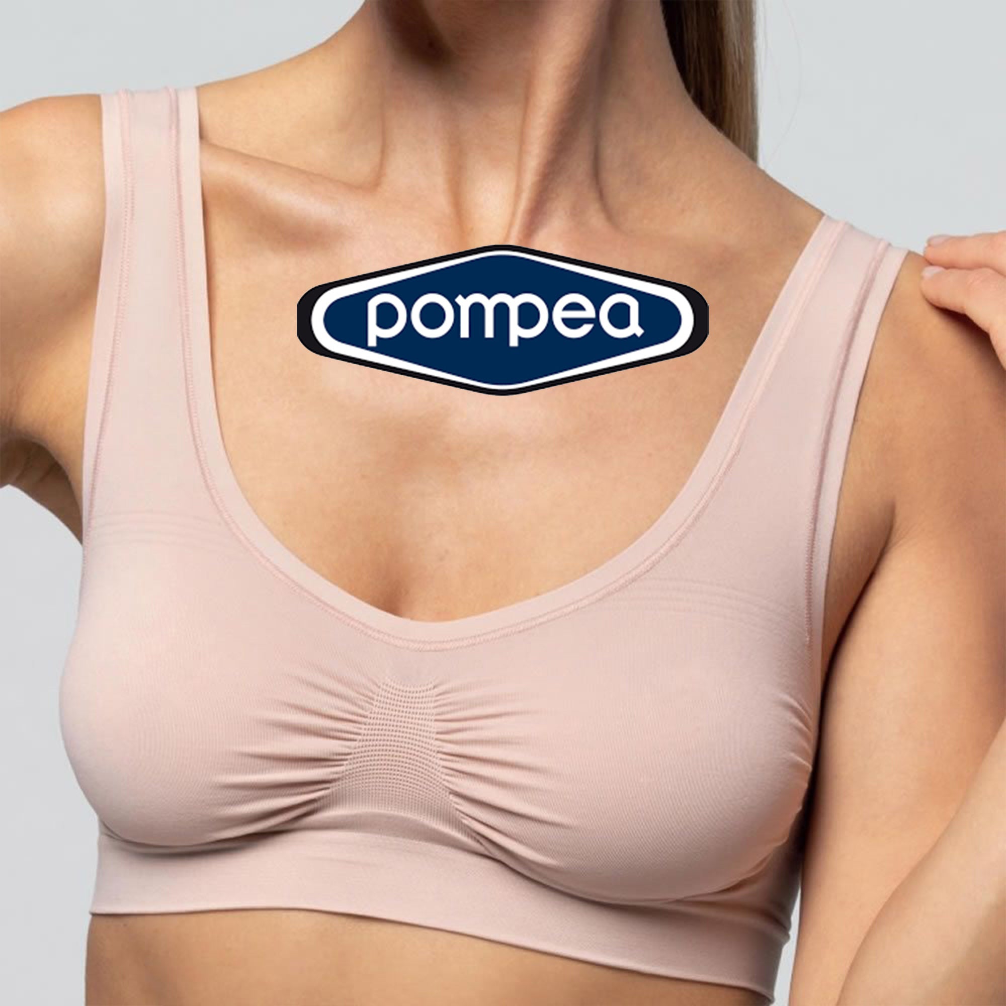 Pompea Brassiere Spalla Larga