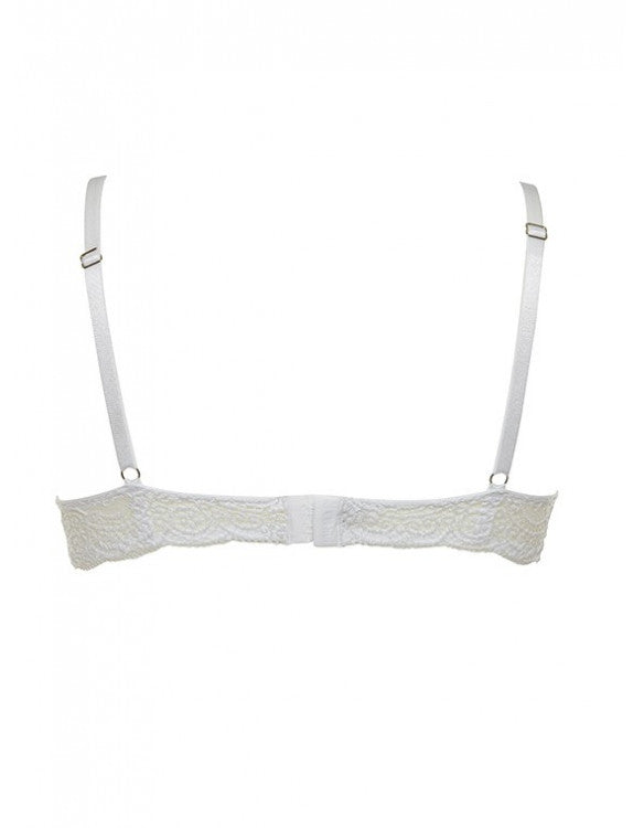 LORMAR Reggiseno Super Push Up +2 taglie - Double Pizzo