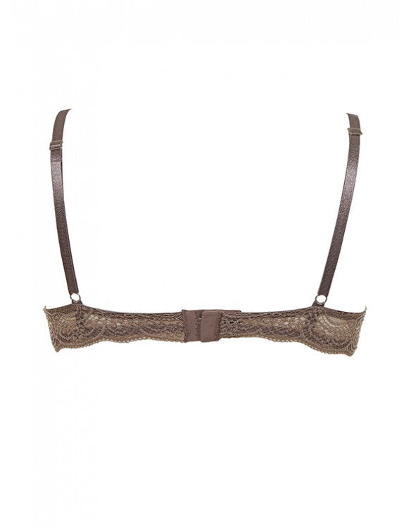 LORMAR Reggiseno Super Push Up +2 taglie - Double Pizzo