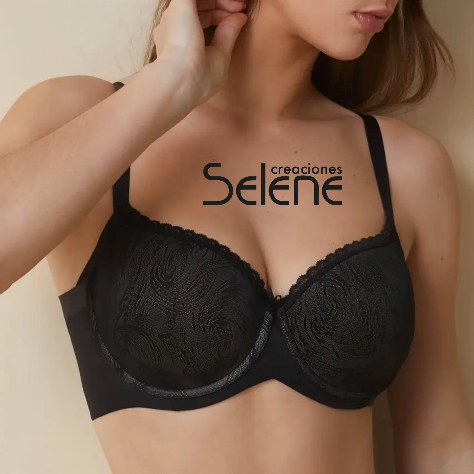 SELENE Reggiseno Violeta con ferretto Imbottito