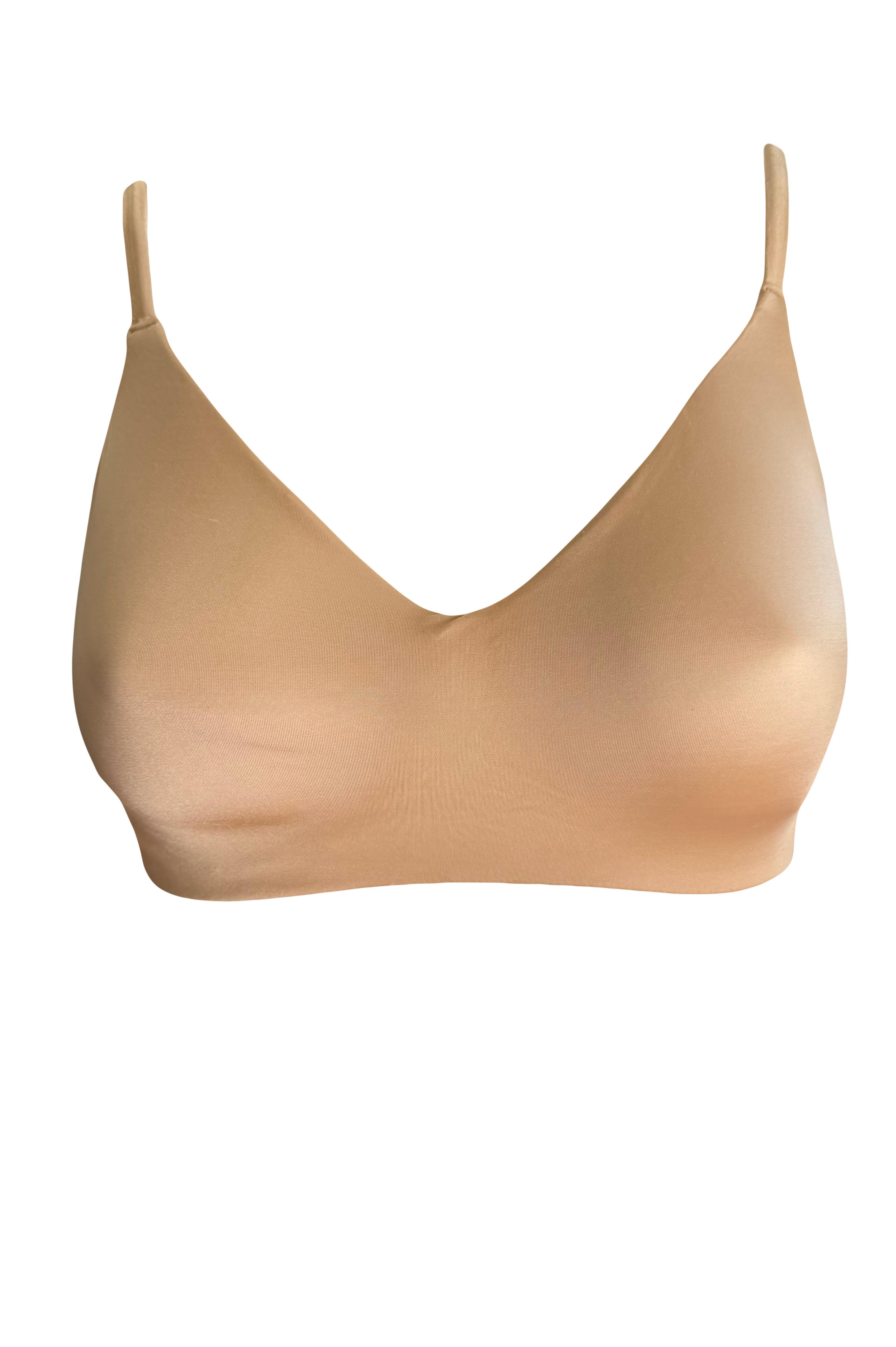 Lormar Reggiseno scollo a v microfibra effetto seta Lormar Active Este 01433