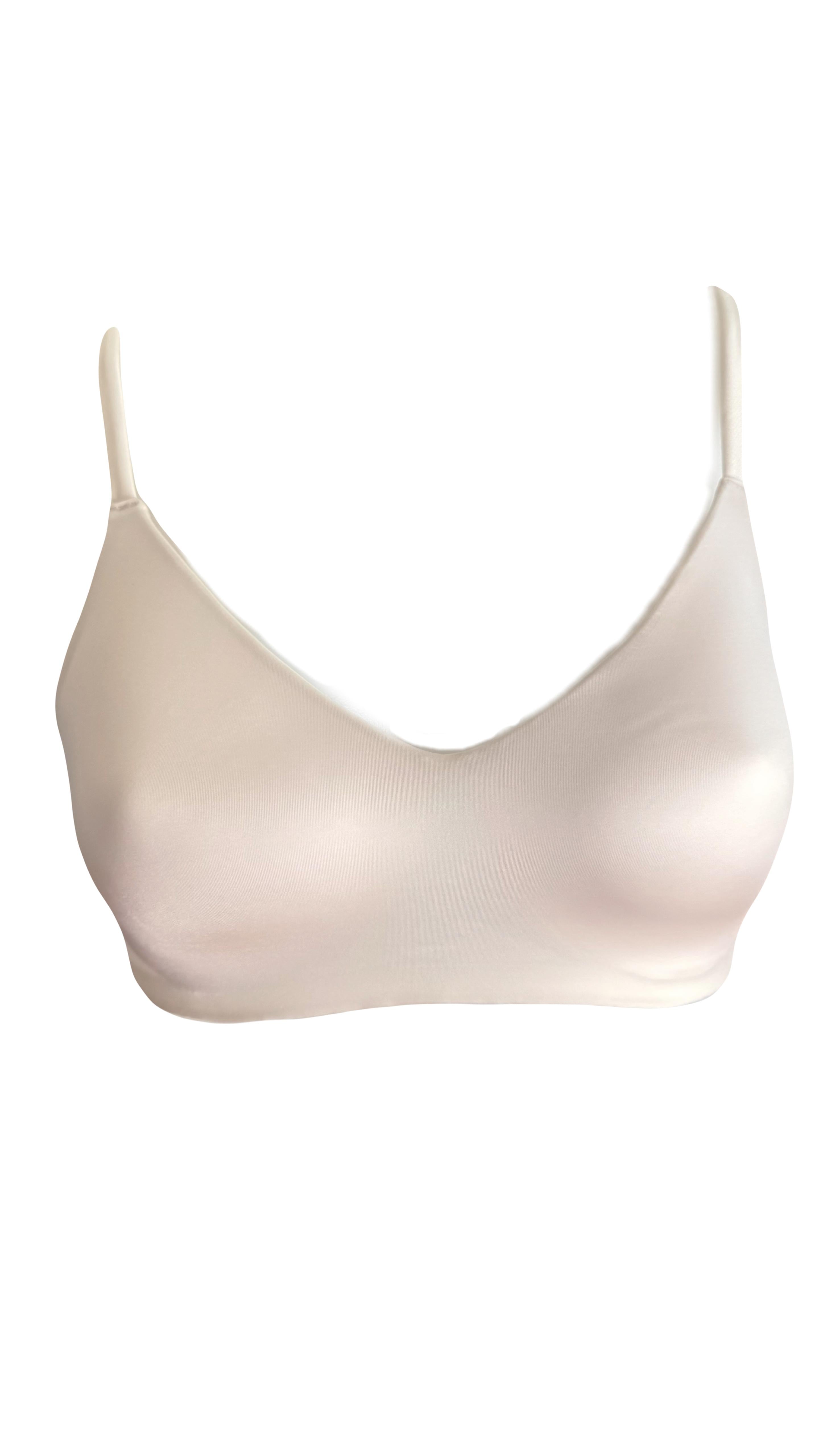 Lormar Reggiseno scollo a v microfibra effetto seta Lormar Active Este 01433