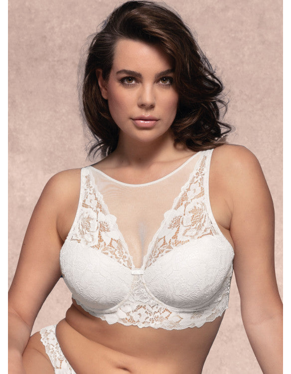LORMAR Reggiseno in pizzo Top bra - Star YOURBODY Nero