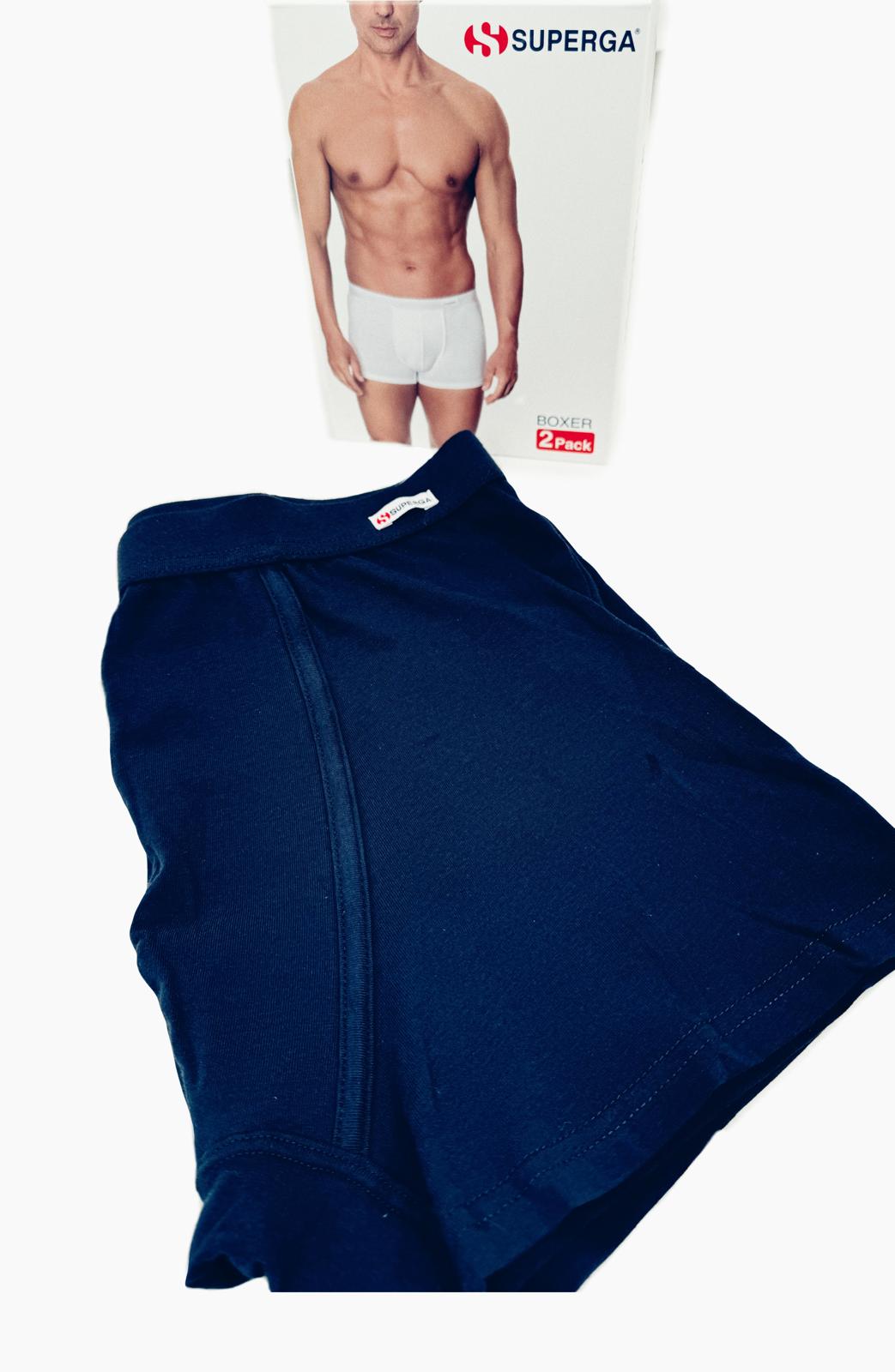 Superga Boxer in Confezione Da 2 - Cotton Stretch