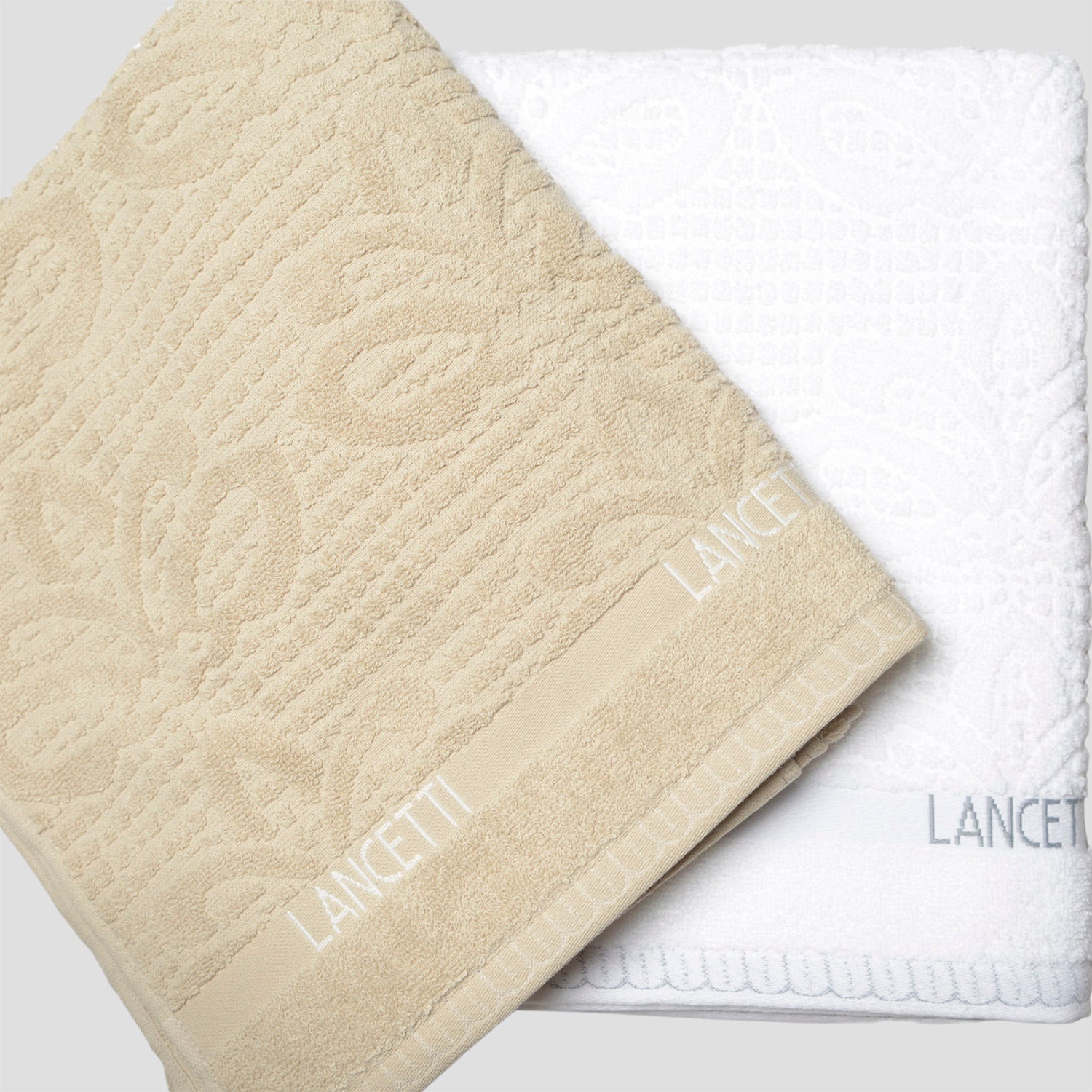 LANCETTI Telo Bagno 90×140 Jacquard Jfa20804